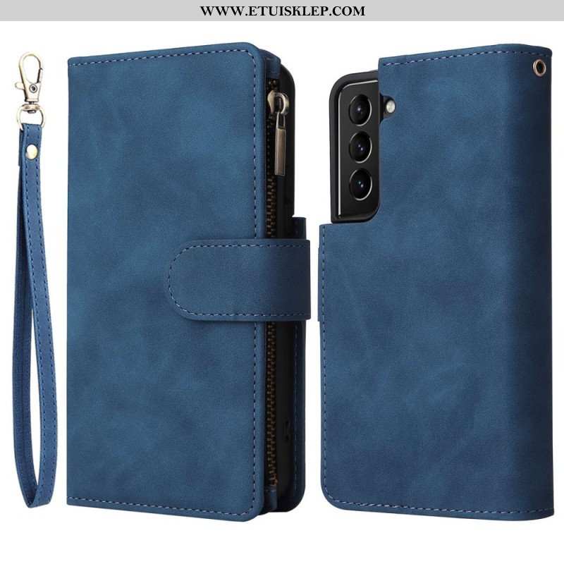 Etui Folio do Samsung Galaxy S23 5G Z Etui Na Zamek Błyskawiczny